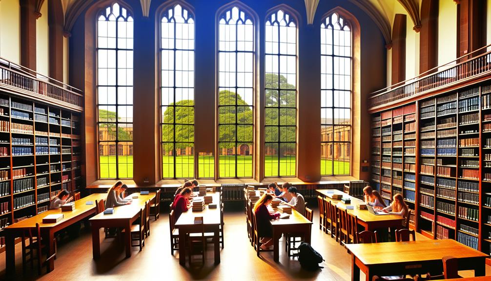 top study spots university